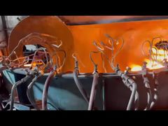 300 ml γραμμή παραγωγής μπουκαλιού γυαλιού 380V μηχανή σχηματισμού μπουκαλιού μπύρας