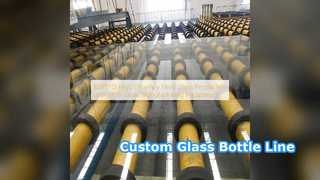 Custom Glass Bottle Production Line 380V