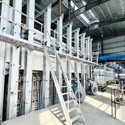 Αγορά 120Tpd Κλίβανος Τήξης Ανθεκτικών Υλικών για Φούρνο Τήξης Γυαλιού για Δοχεία Γυαλιού online manufacture