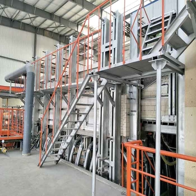 Αγορά 50TPD Τελικός καυμένος φούρνος για γραμμή παραγωγής γυαλιού online manufacture