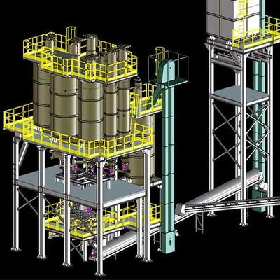 Αγορά Οικονομικές εγκαταστάσεις batch γυαλιού ρύθμισης 60tpd για το μπουκάλι γυαλιού online manufacture