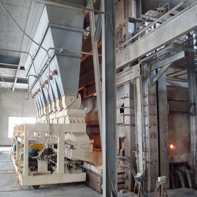 Αγορά Διπλό διαγώνιο βαλμένο φωτιά γυαλί Melter καυσίμων 380V ISO14001 online manufacture