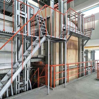 Αγορά Customized 380V End Fired Furnace Refractory Material Glass Furnace With Natural Gas Burner online manufacture