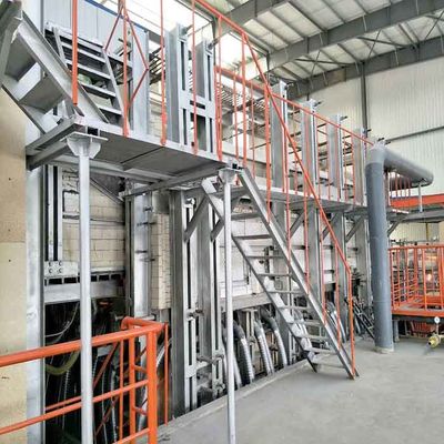 Αγορά High Capacity Glass Melting Furnace with Stable Temperature Control for Raw Material Melting Processes online manufacture