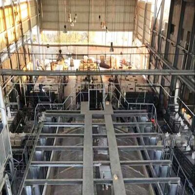 Αγορά 50 τόνων Φρίντ χρώμα απλή δομή Τελική καύση Furance δοχείο γυαλί φούρνο online manufacture