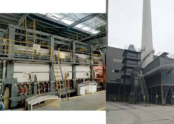 Αγορά Παραγωγή υψηλής αποδοτικότητας φούρνων τήξης γυαλιού νέας τεχνολογίας 100tpd online manufacture